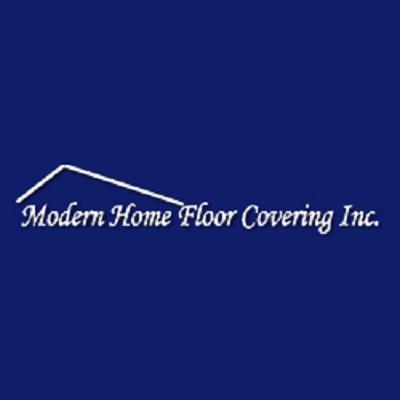 Modern Home Floor Covering Logo