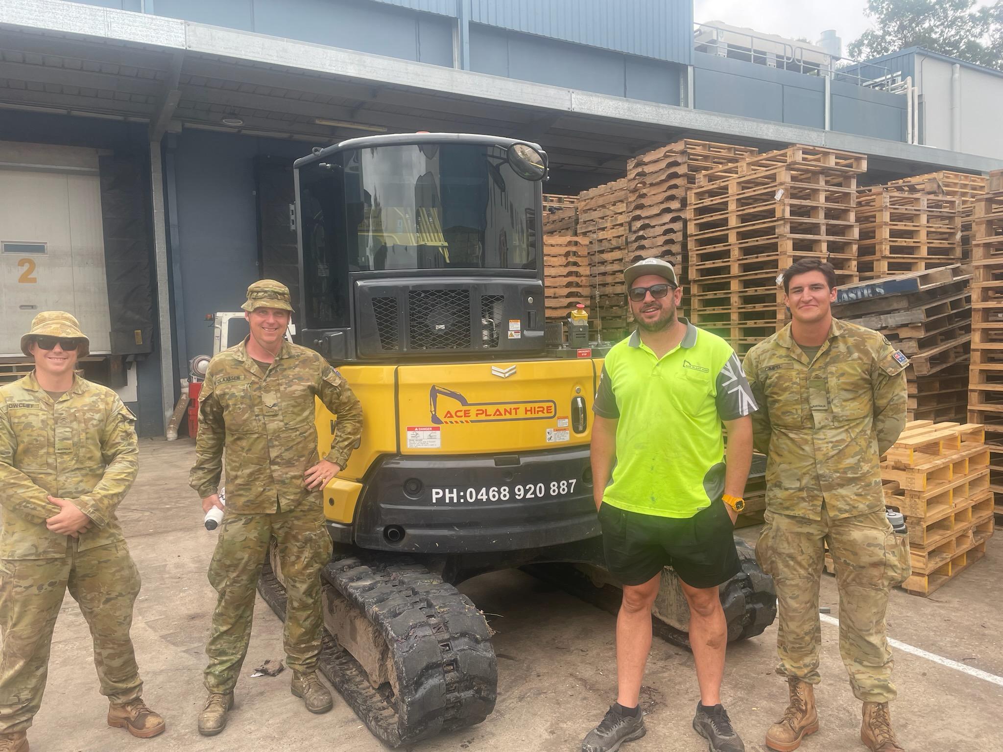 Images Ace Plant Hire | Earthmoving Brisbane
