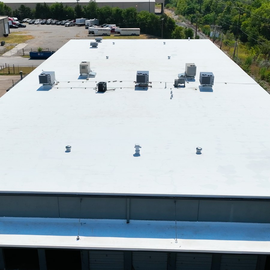 Commercial roof in Arlington, TX 