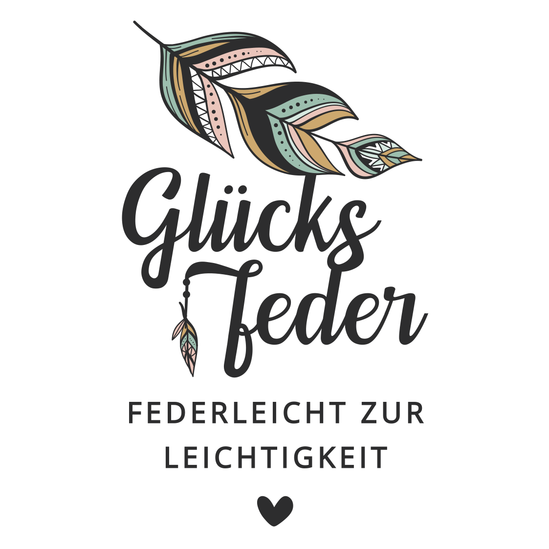 Glücksfeder Nicole Wolf in Martfeld - Logo