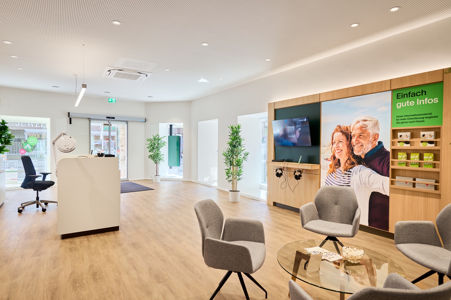 Hansaton Hörkompetenz-Zentrum Taborstraße 35/2, Wien Innenansicht