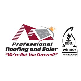 Professional Roofing and Solar Logo