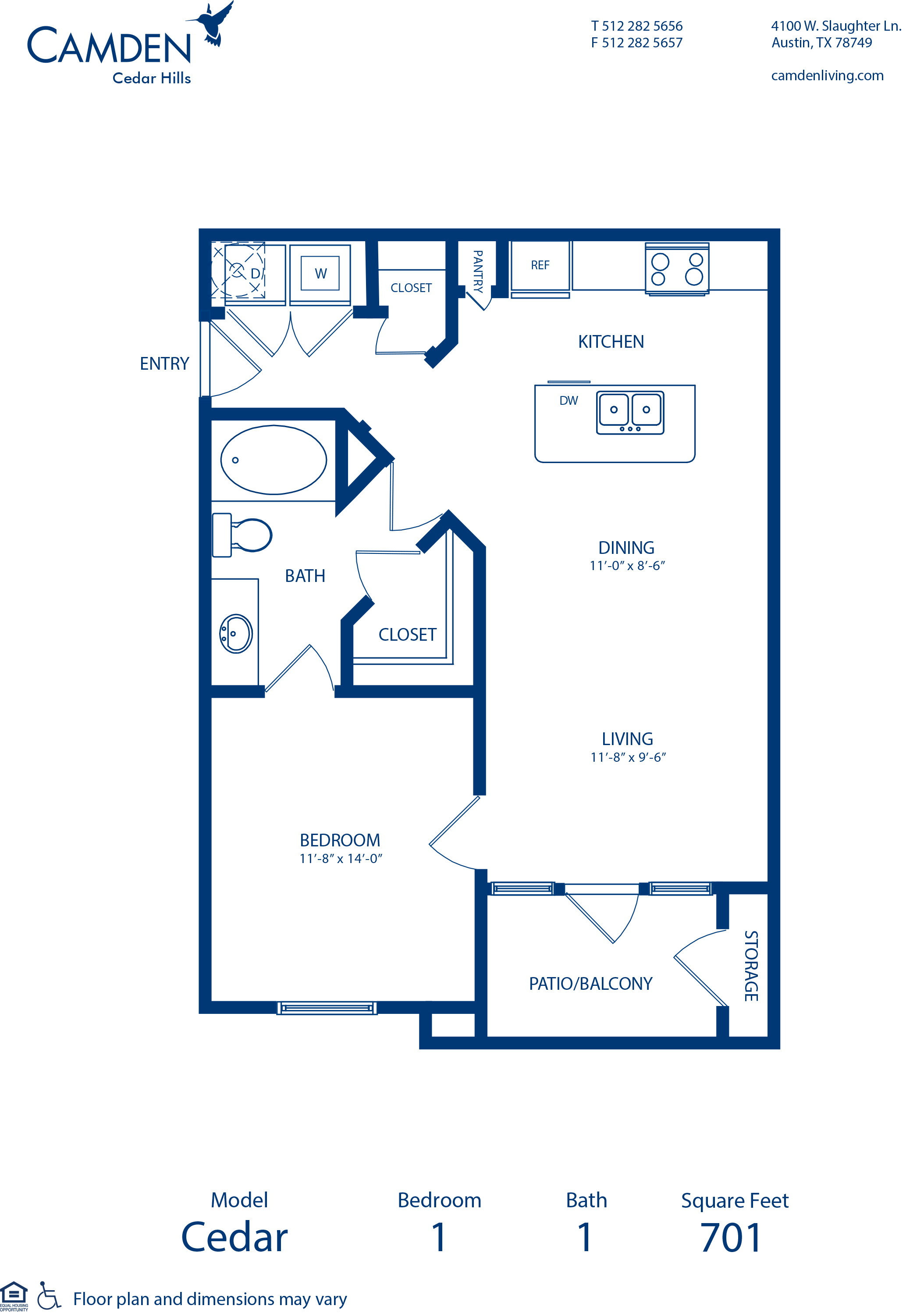 Camden Cedar Hills Apartments Photo