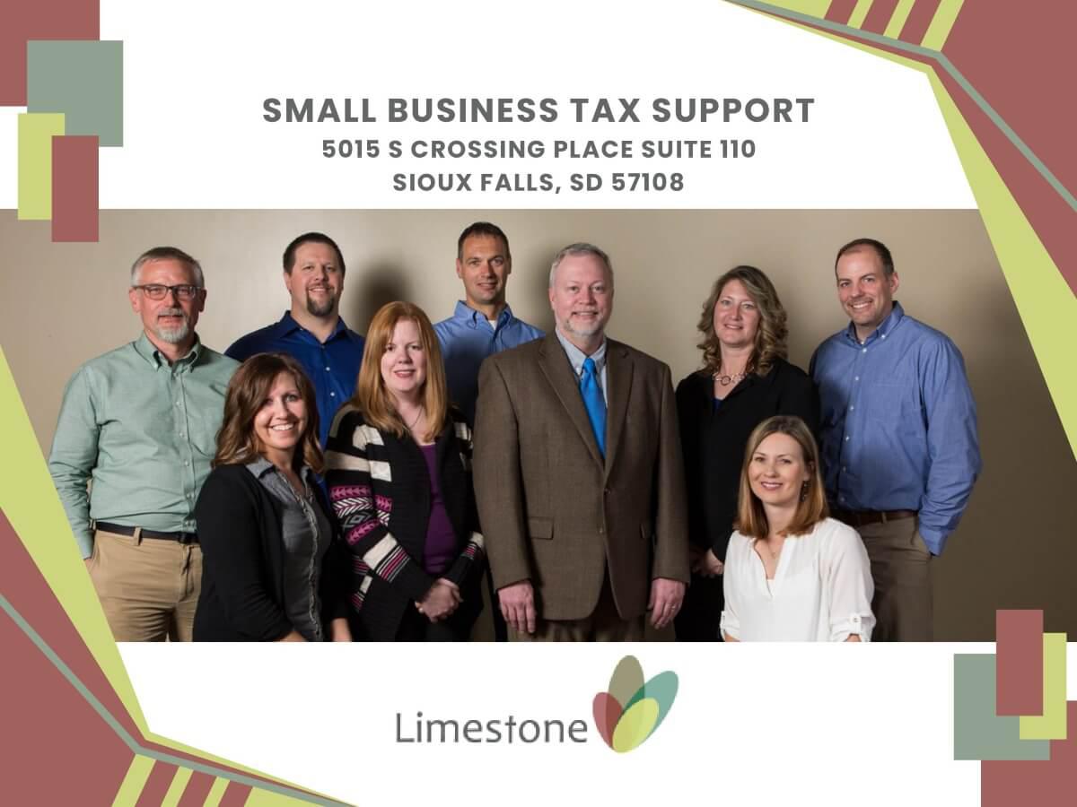 small business tax support Limestone Inc Sioux Falls (605)610-4958