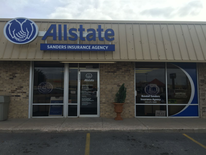 Images Rondall Sanders: Allstate Insurance