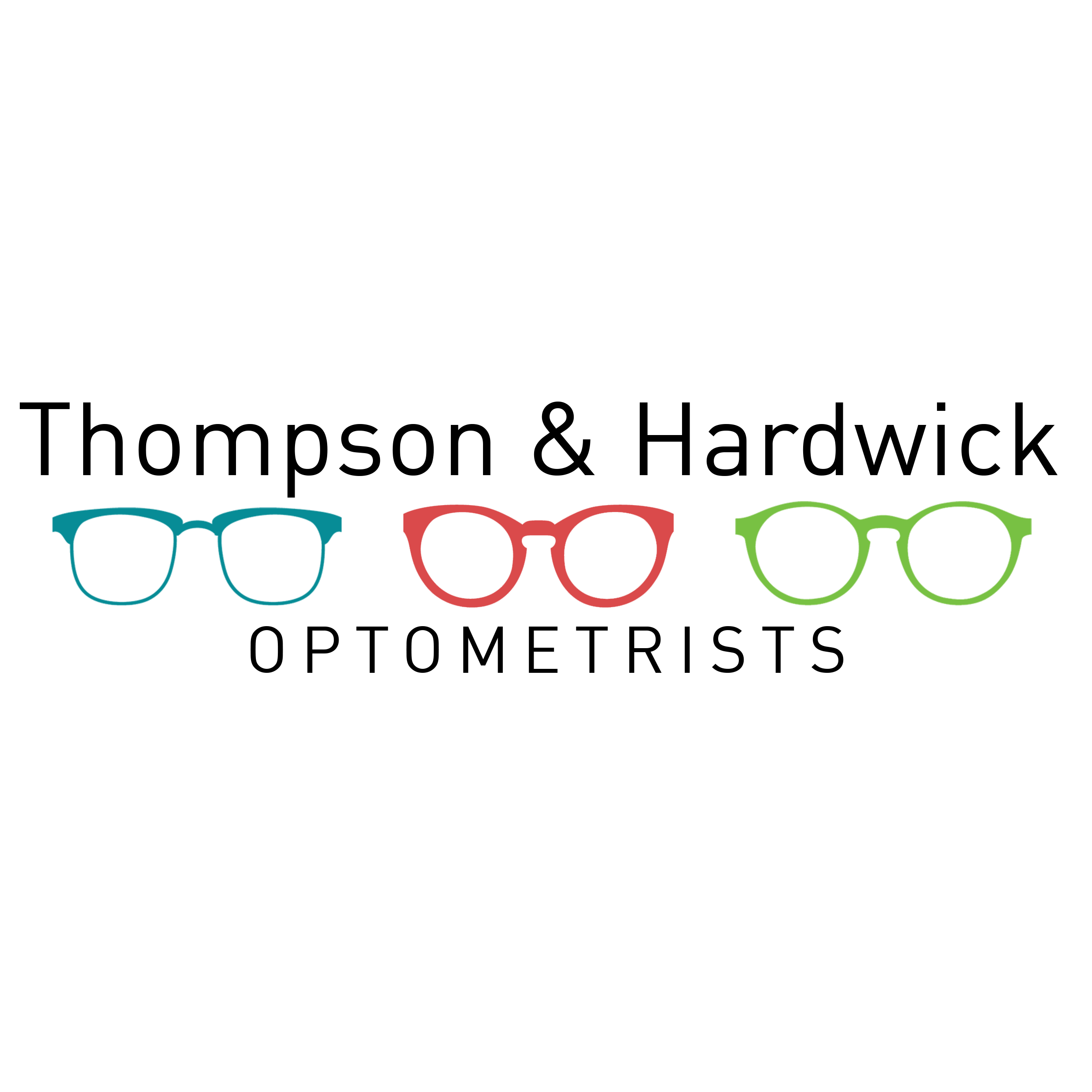 THOMPSON & HARDWICK OPTOMETRISTS Logo