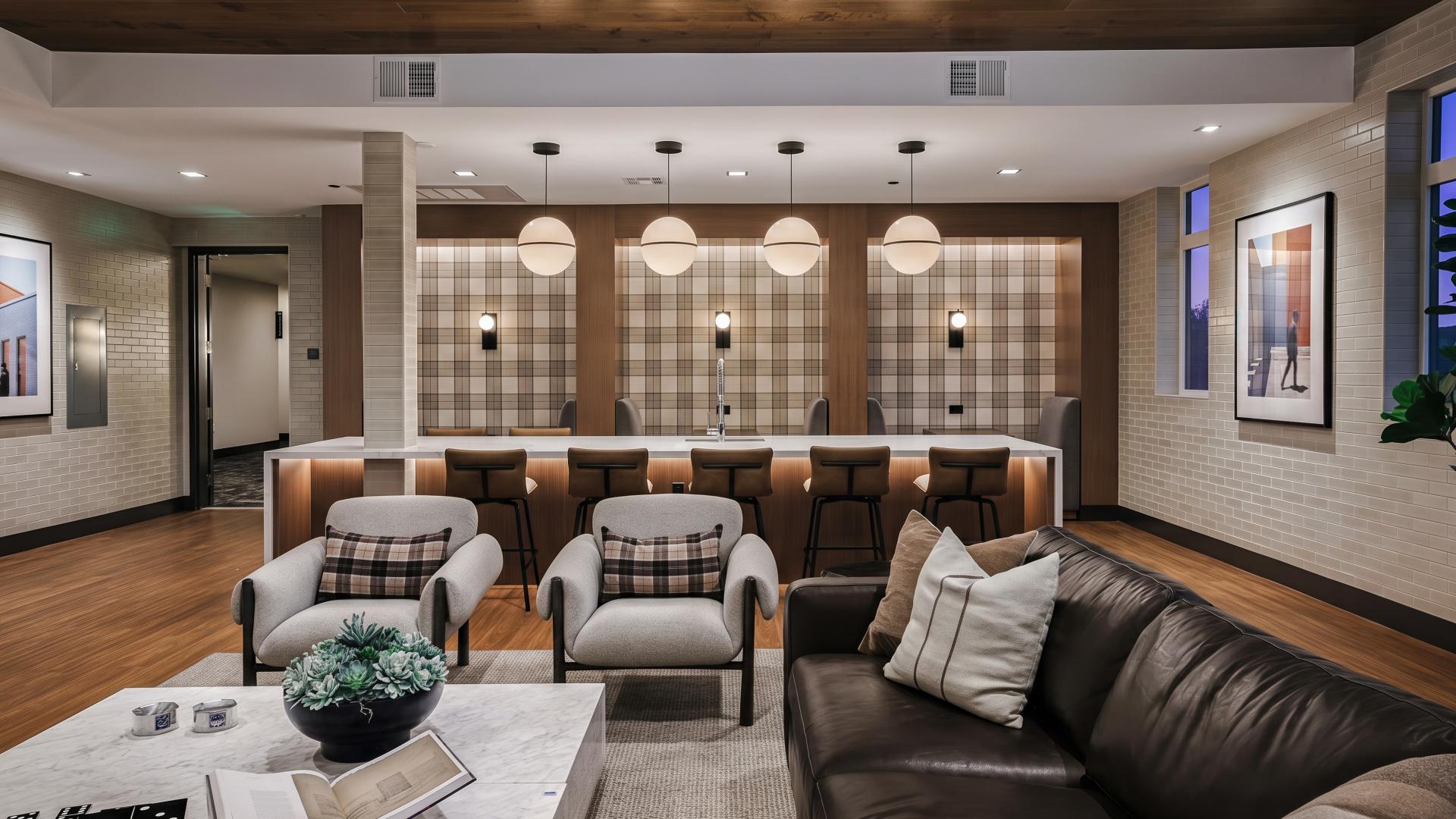 Exclusive Vantage clubhouse