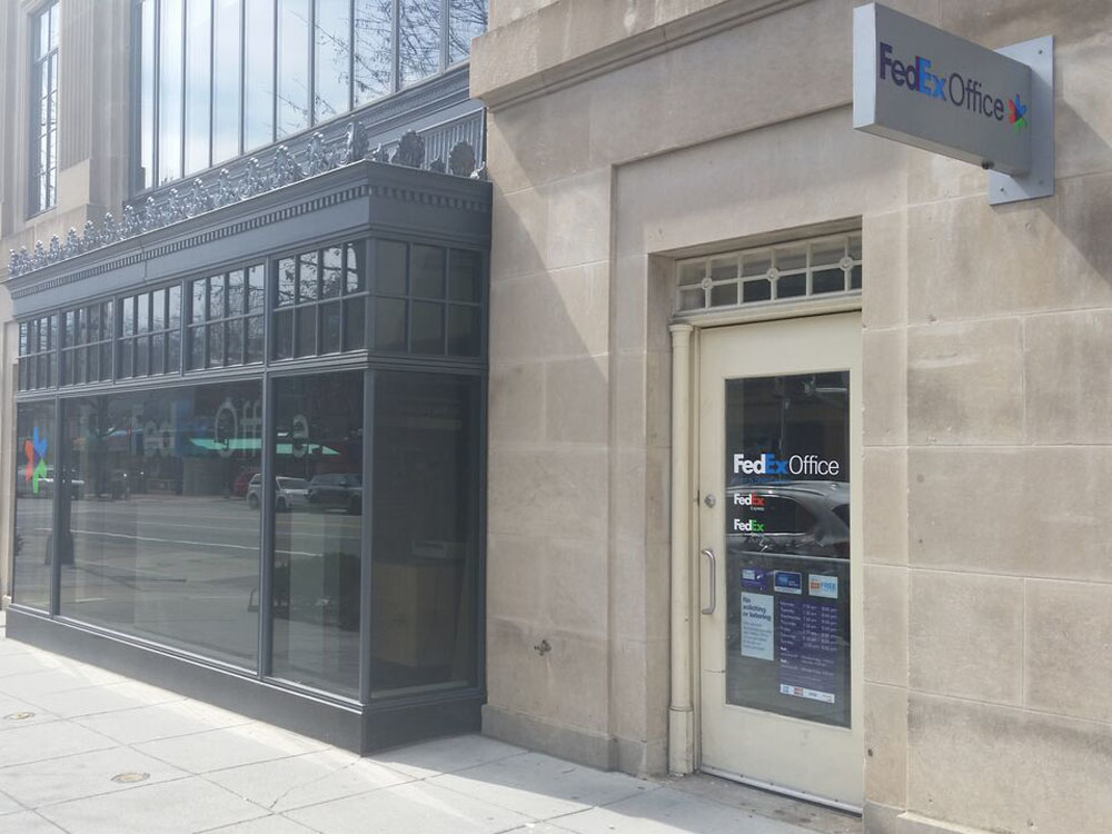Exterior photo of FedEx Office location at 1512 14th St NW\t Print quickly and easily in the self-se FedEx Office Print & Ship Center Washington (202)232-4826