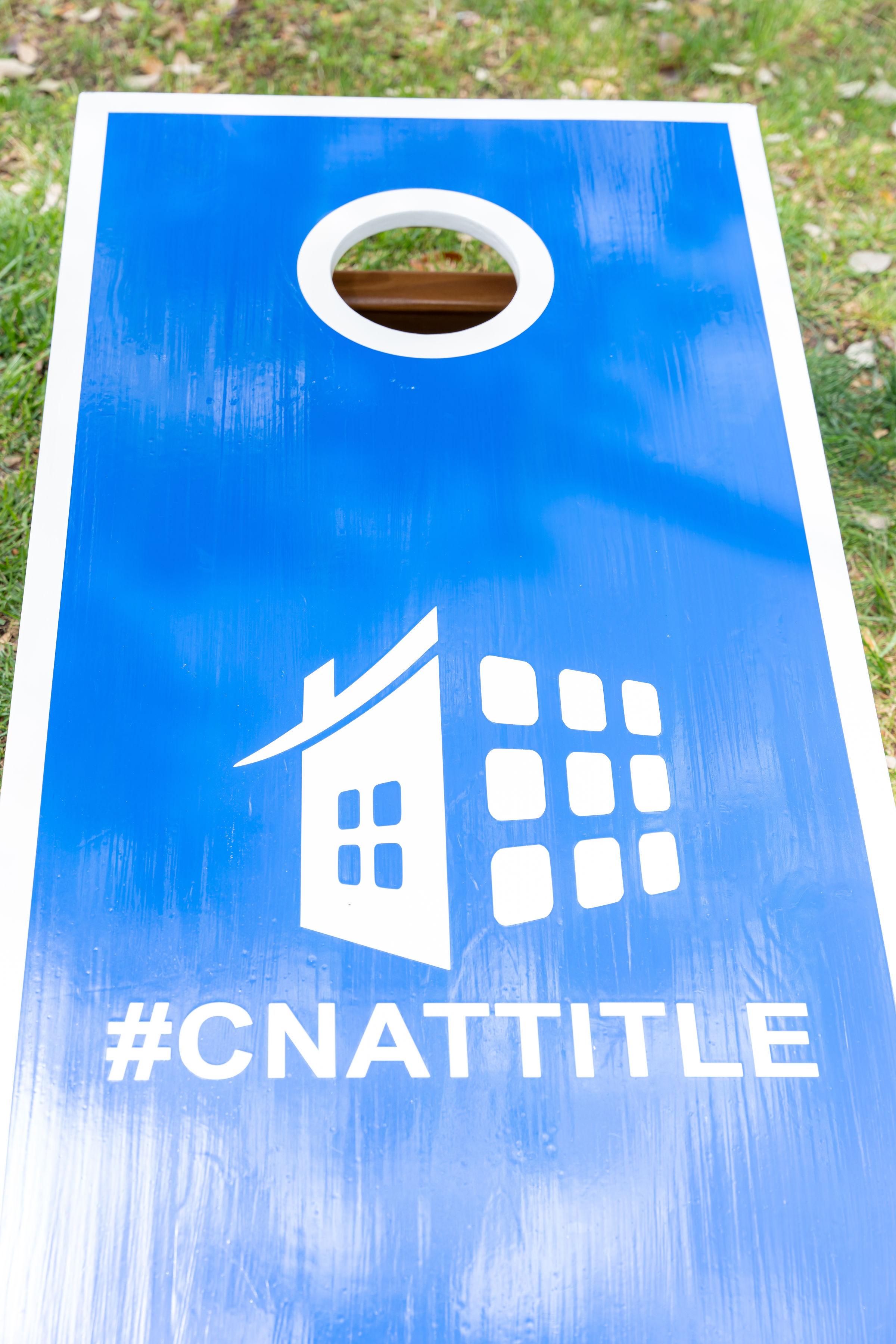 CNAT Cornhole Board