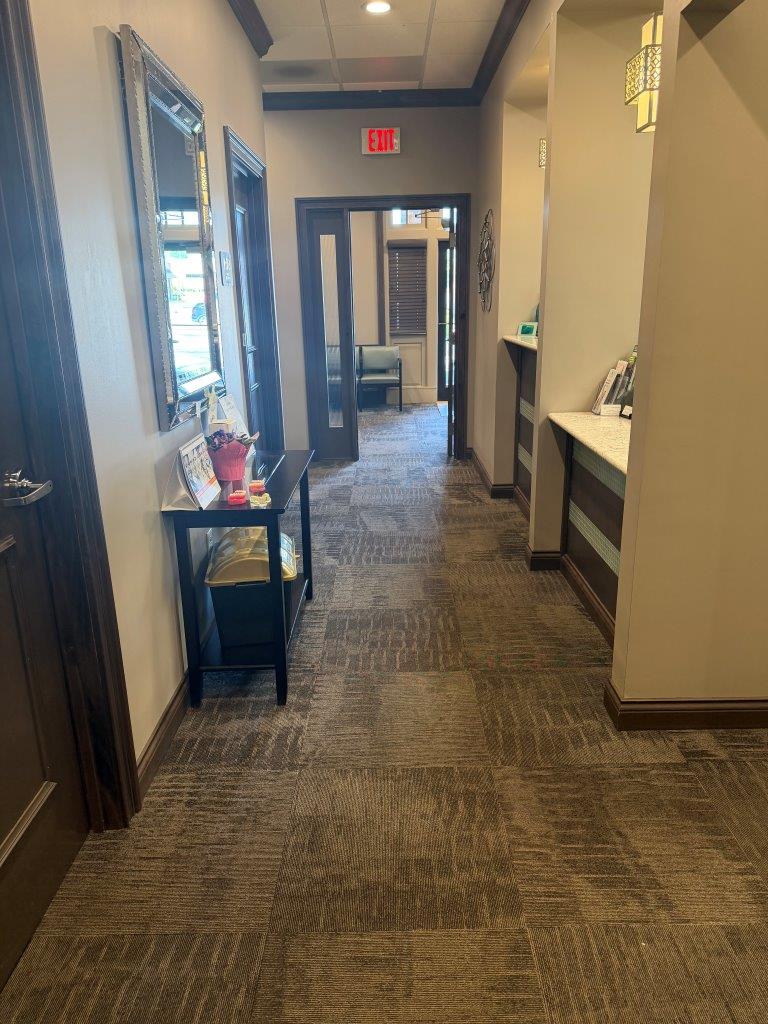 Hallway, Lifetime Dentistry. Dentist in St Peters, MO. 