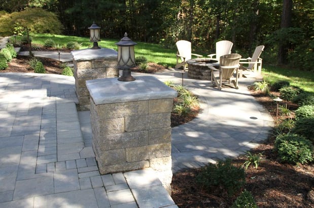Images Dominion Block, Brick & Hardscapes