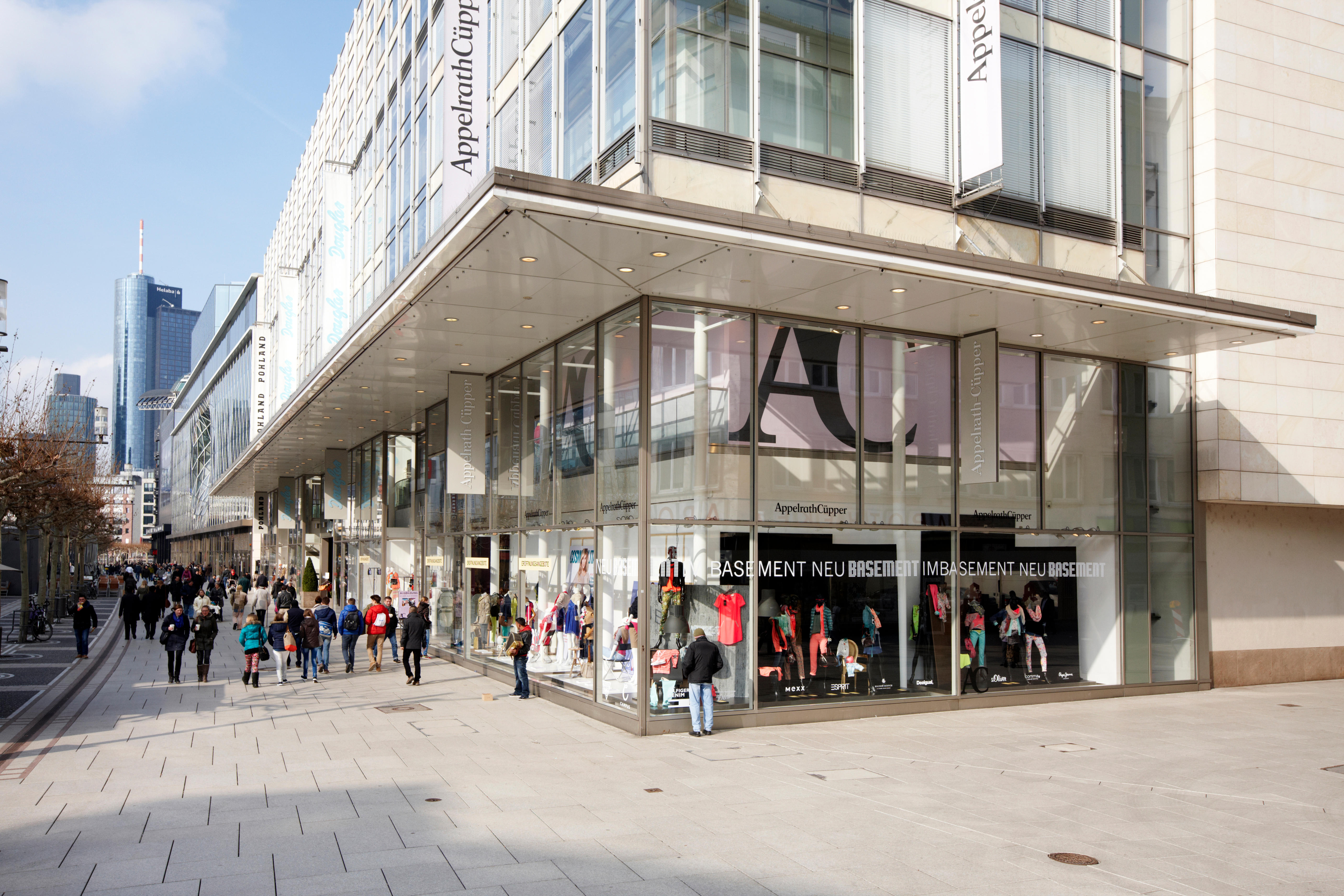 AppelrathCüpper, Zeil 98-104 in Frankfurt