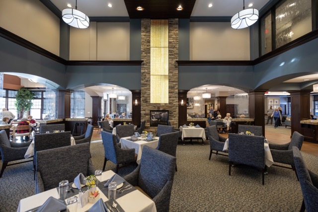Concord Reserve boasts chef inspired menus with elegant dining spaces.