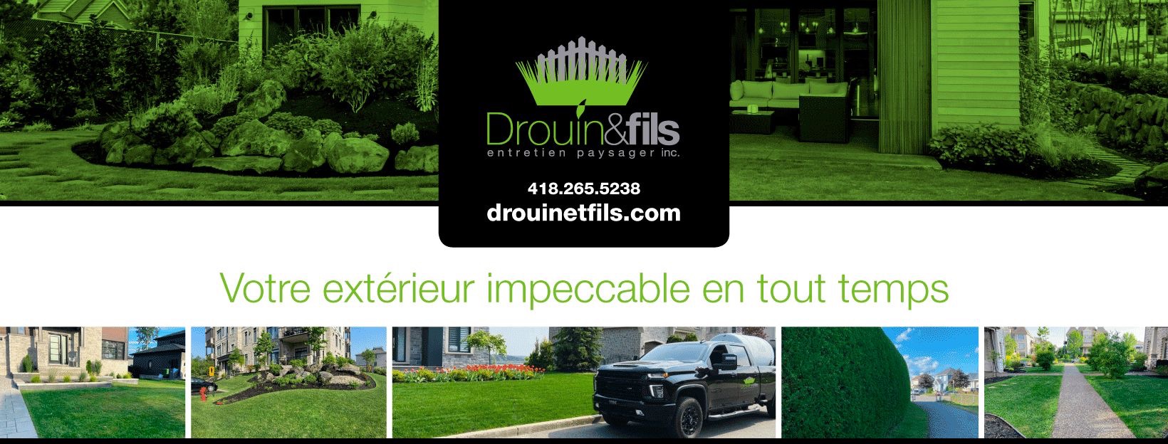Images Drouin et fils; Traitement de pelouse