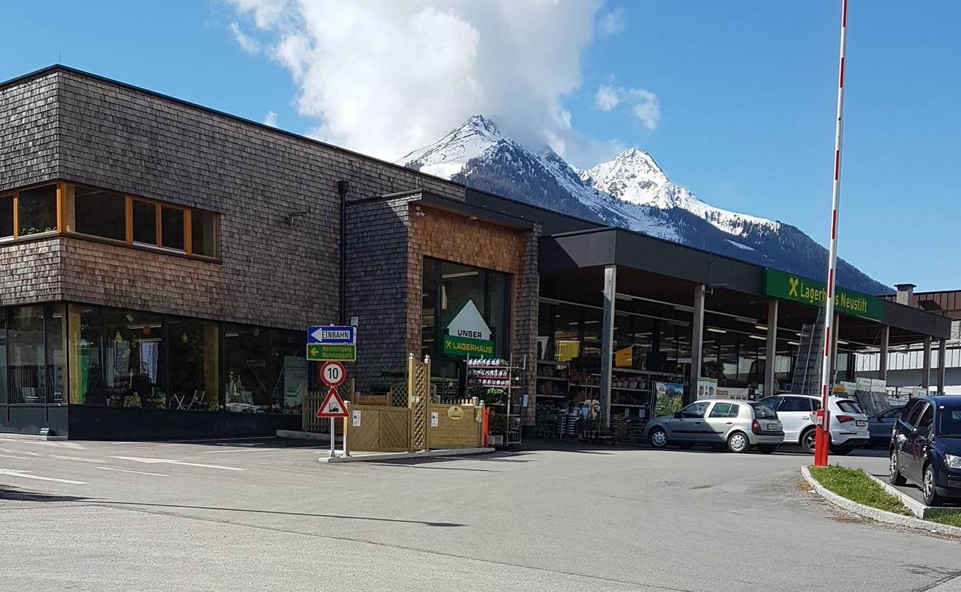 UNSER LAGERHAUS WarenhandelsgesmbH, Gewerbezone 1 in Neustift im Stubaital