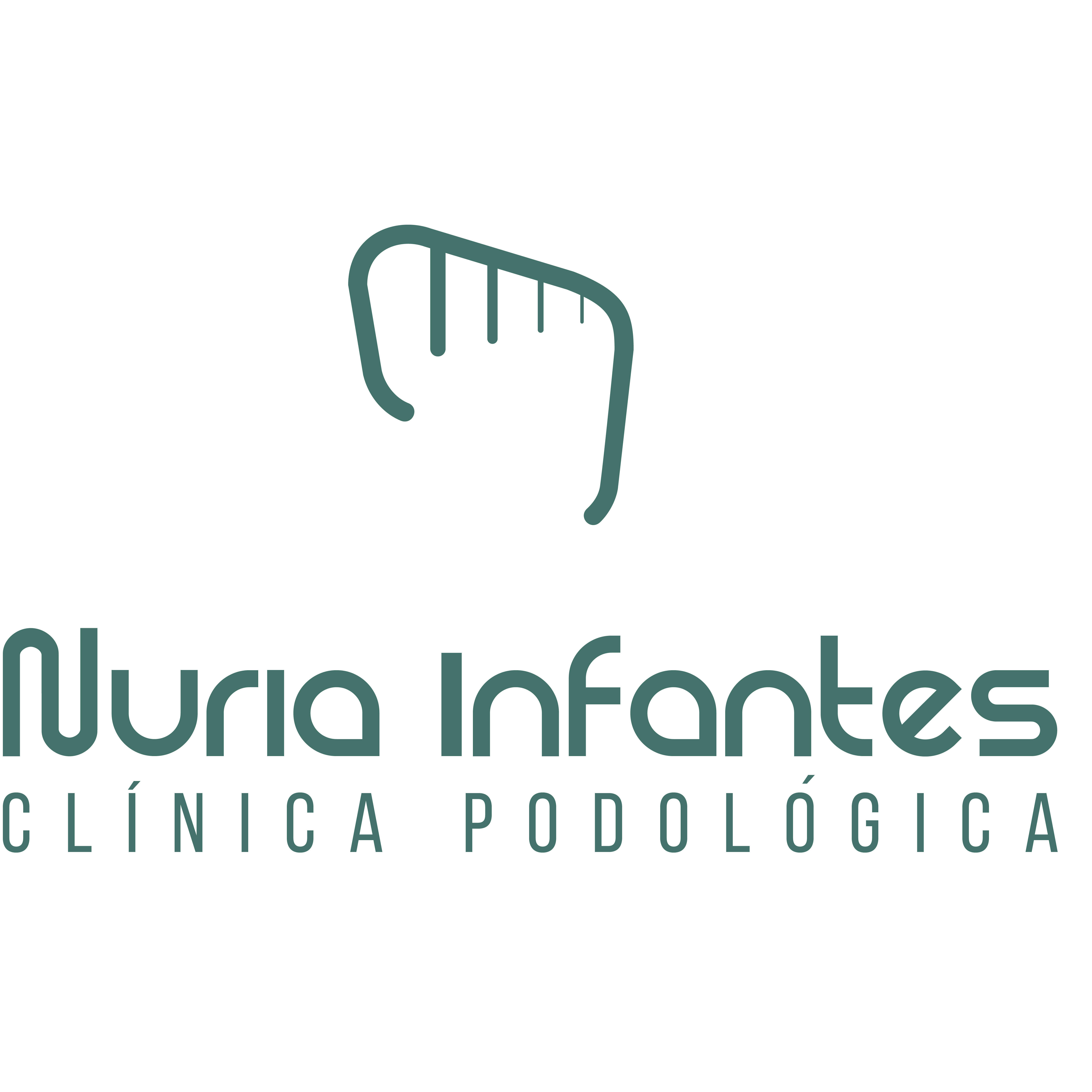 Clínica Podológica Nuria Infantes Logo