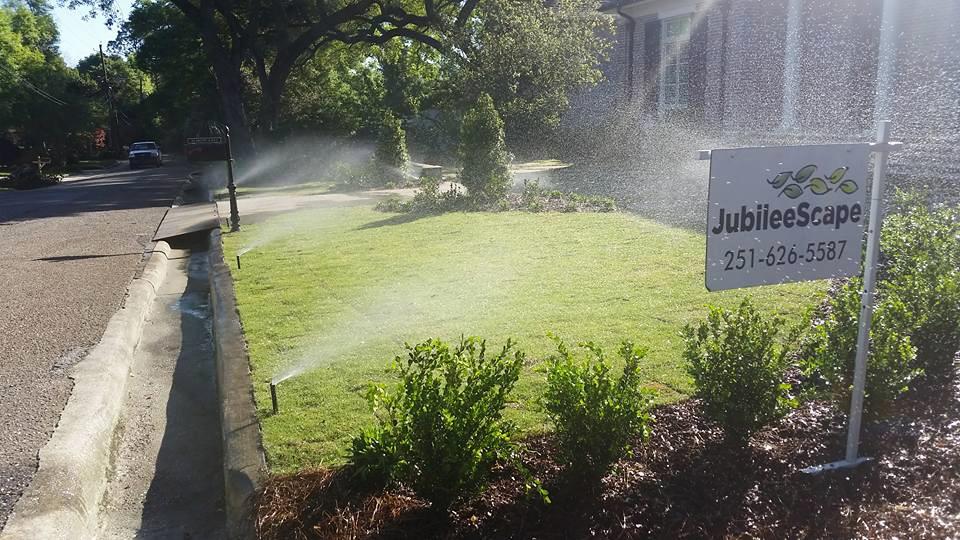 Residential Irrigation in Mobile, Alabama by JubileeScape