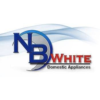 N B White Logo