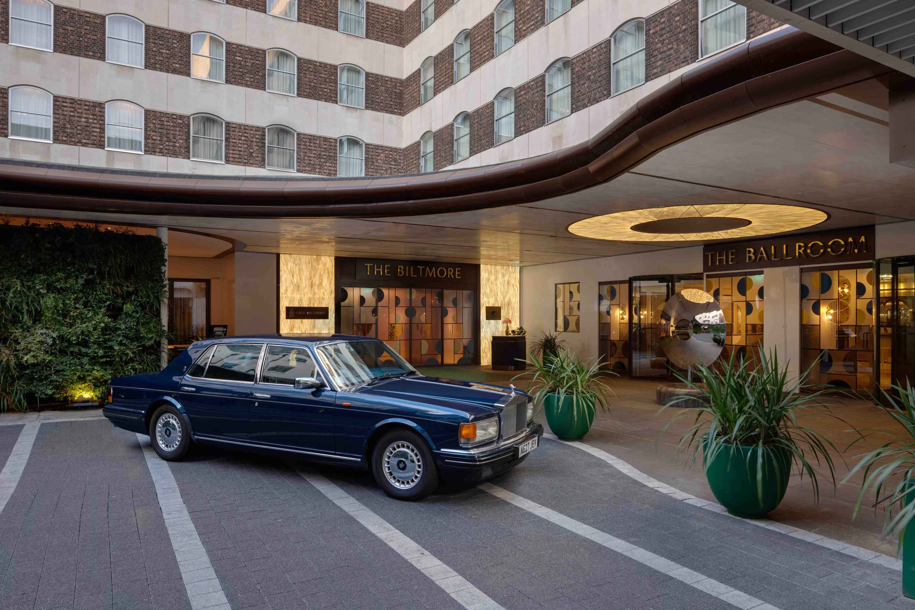 Exterior of hotel