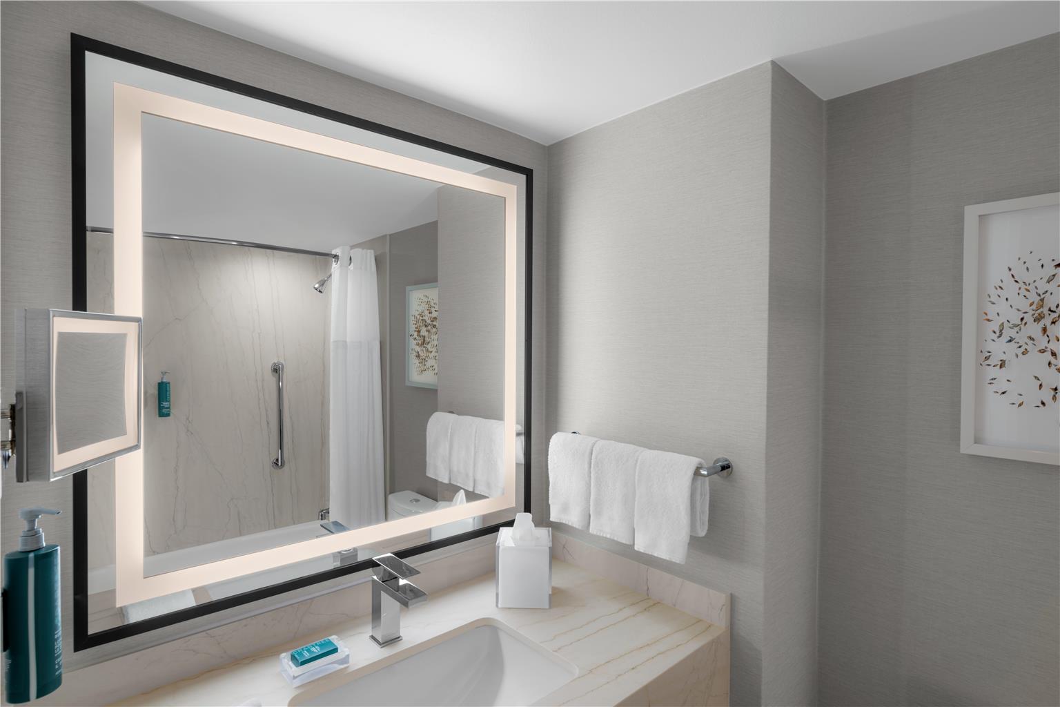 Guest room bath
