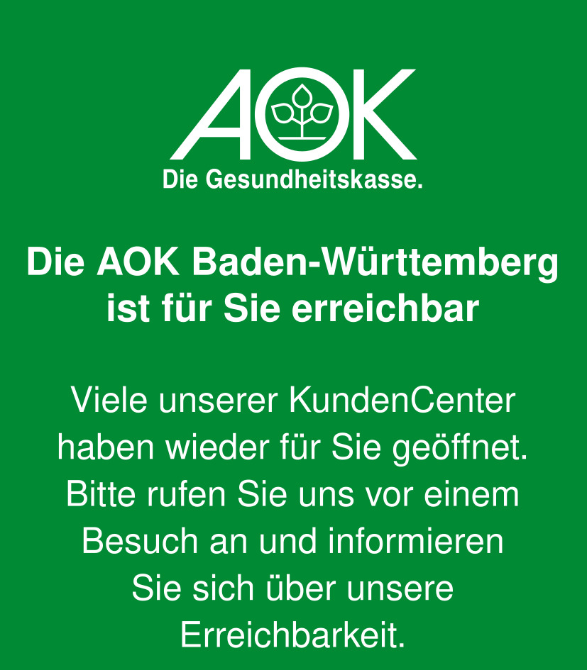 Bild 1 AOK - Die Gesundheitskasse - KundenCenter Heidelberg-Bahnstadt in Heidelberg