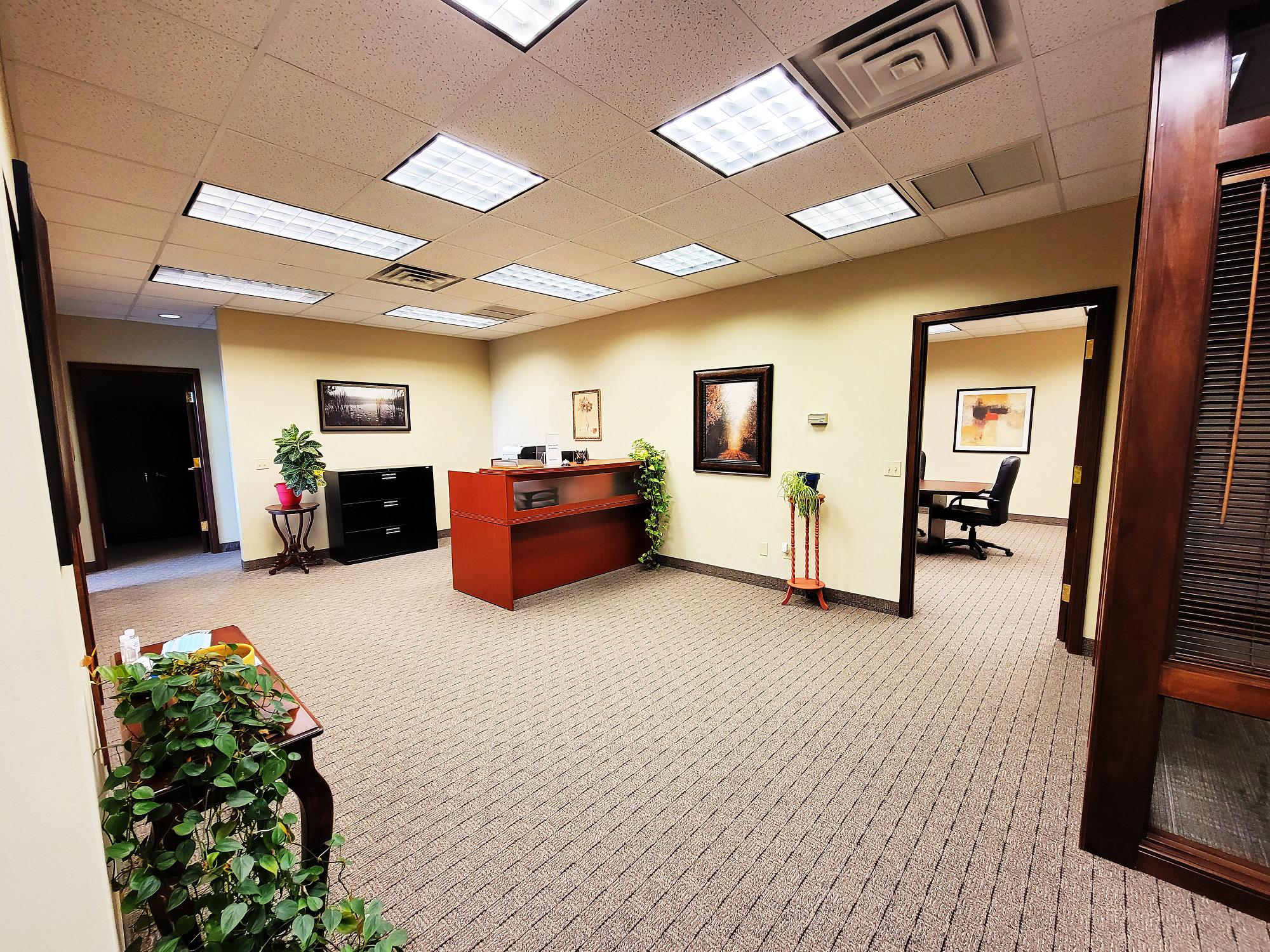 Wausau personal injury office lobby and entrance