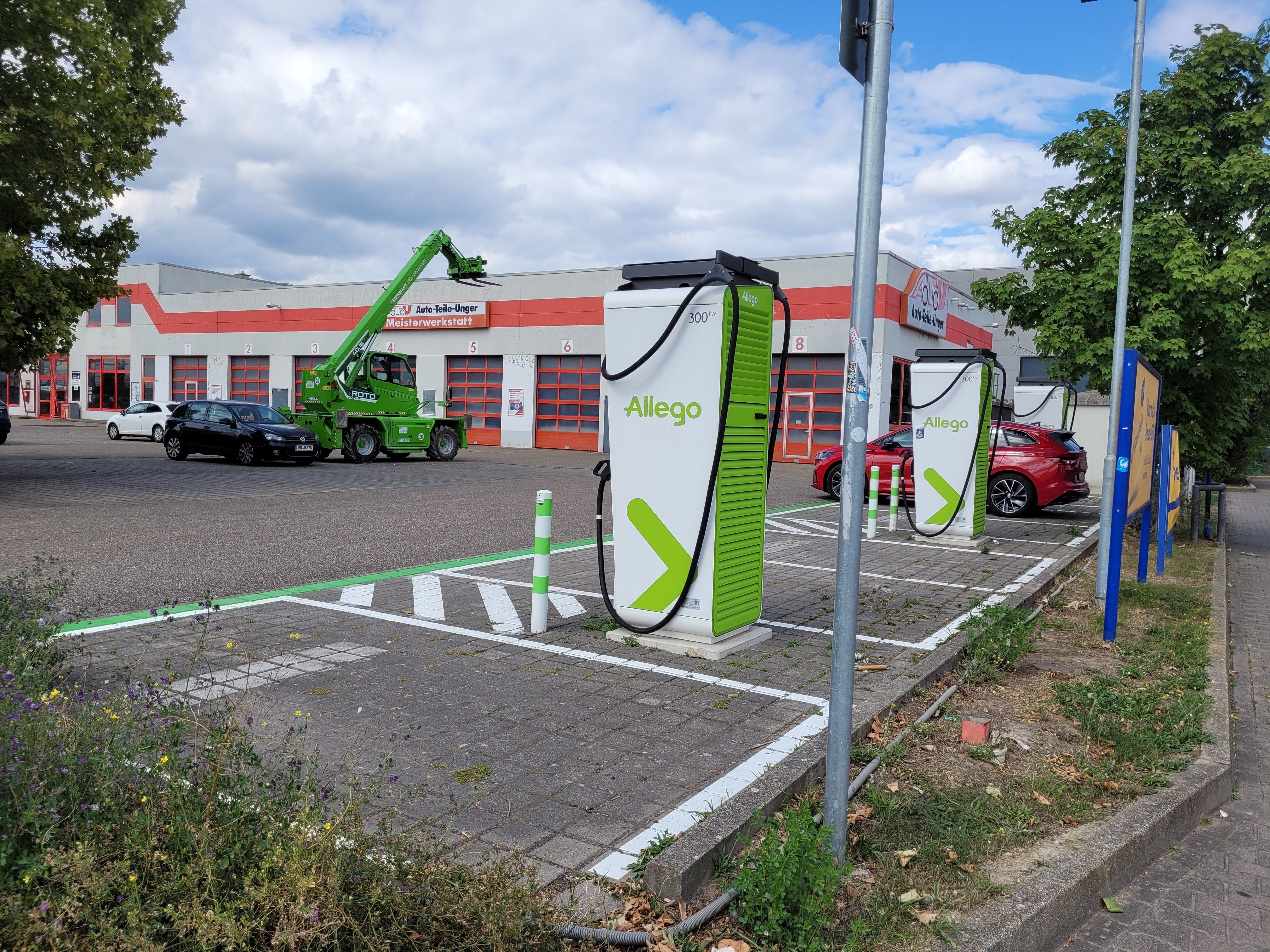 Allego Charging Station, Neulandstraße 33A in Sinsheim