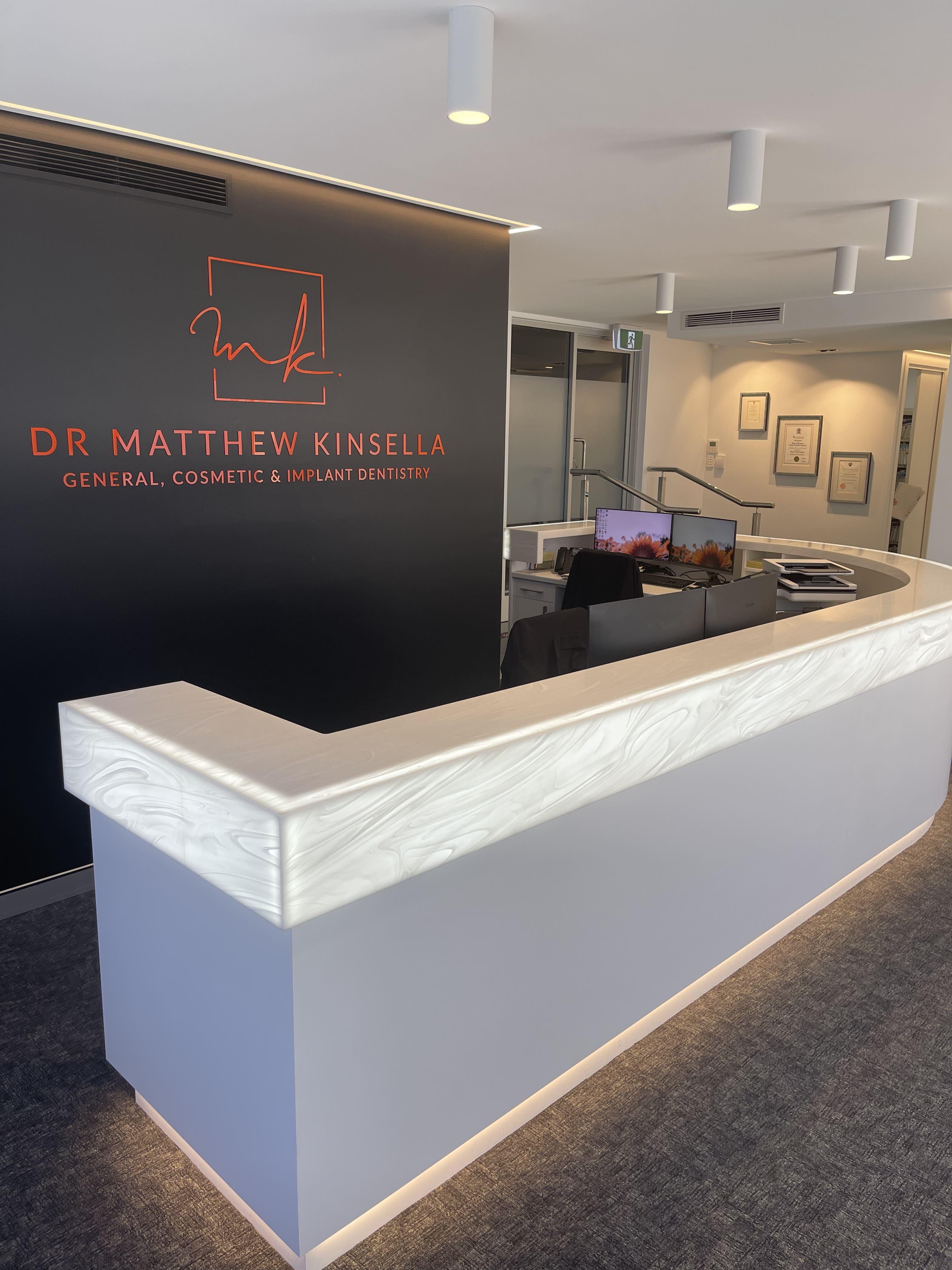 Images Dr Matthew Kinsella, General, Cosmetic & Implant Dentistry
