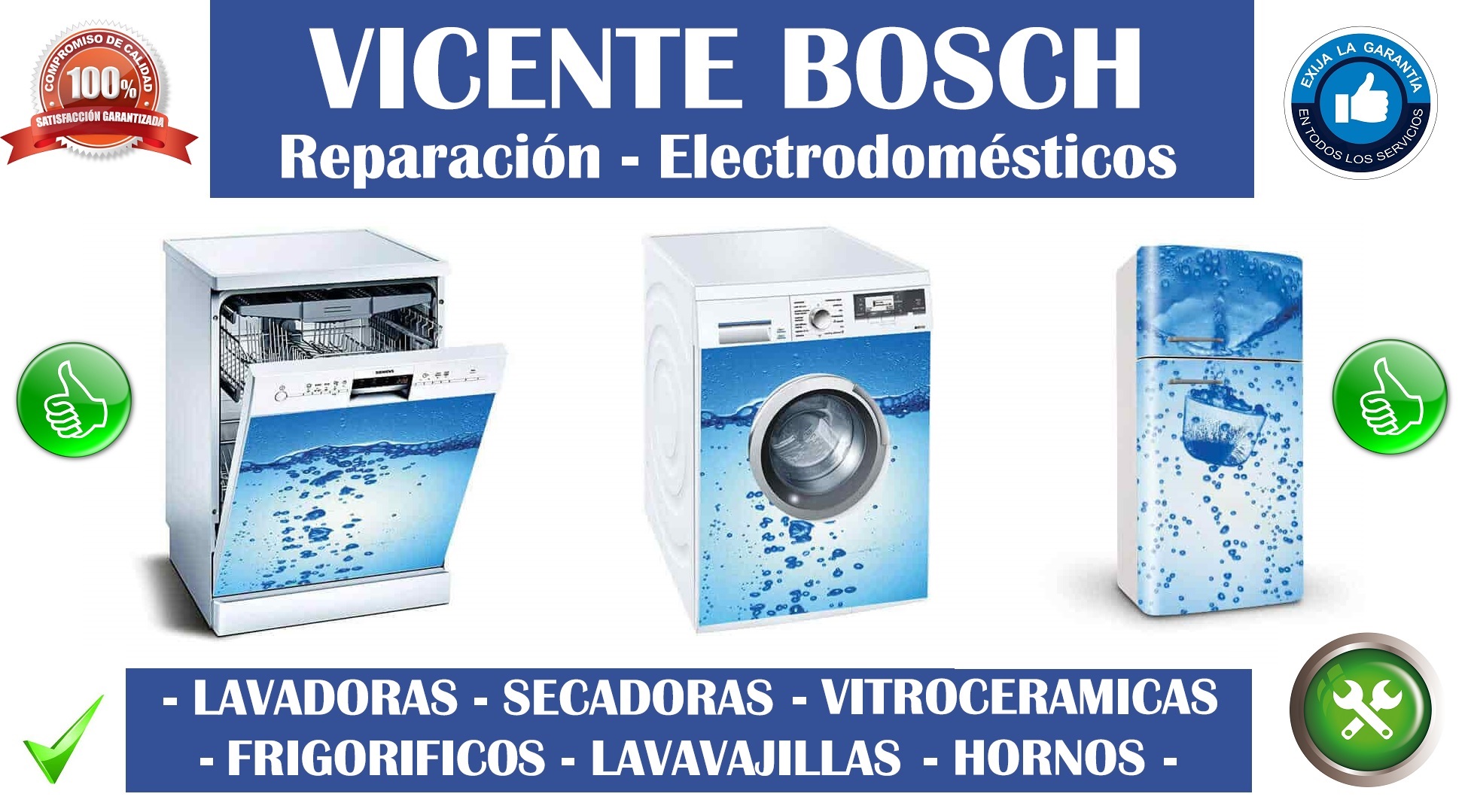 Images Vicente Bosch reparación y venta de electrodomésticos