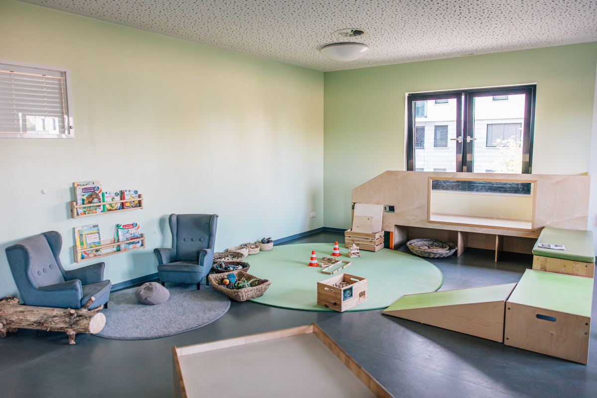 Fröbel-Kindergarten am Hafenpark, Honsellstraße 18 in Frankfurt am Main