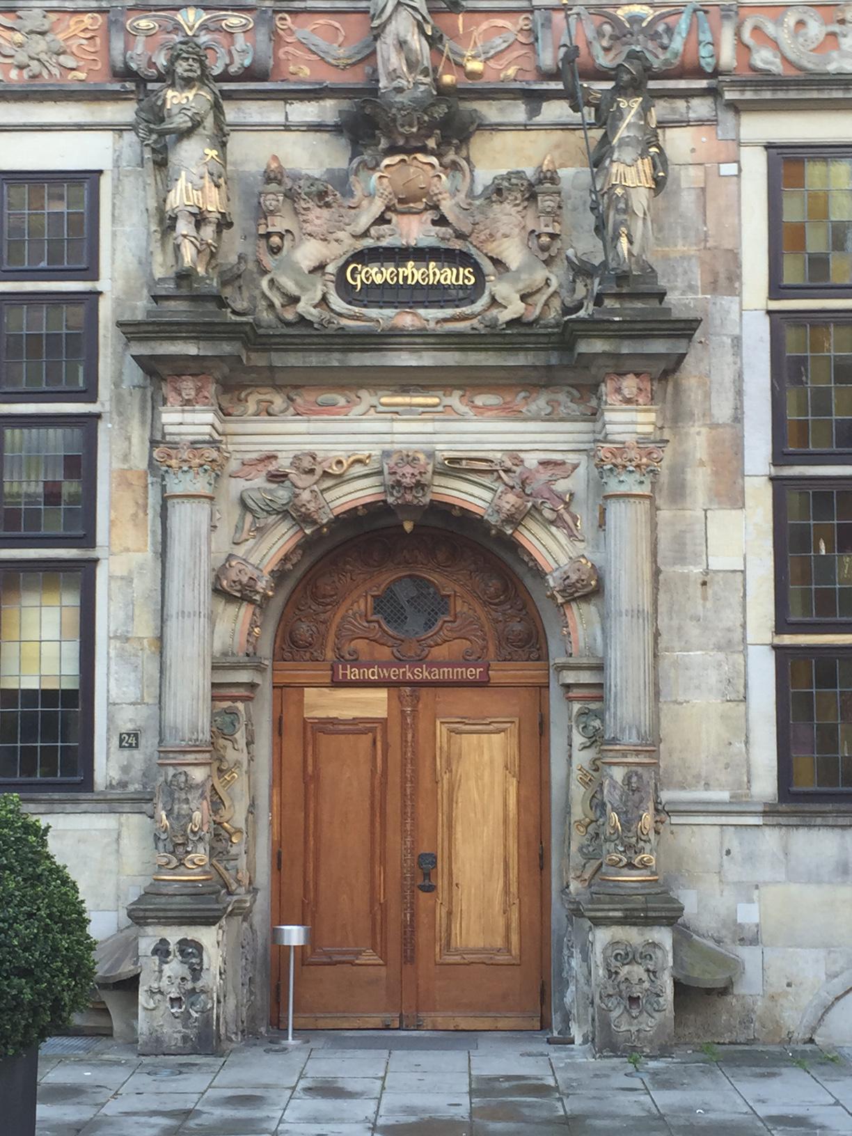 Eingang Handwerskammer Bremen