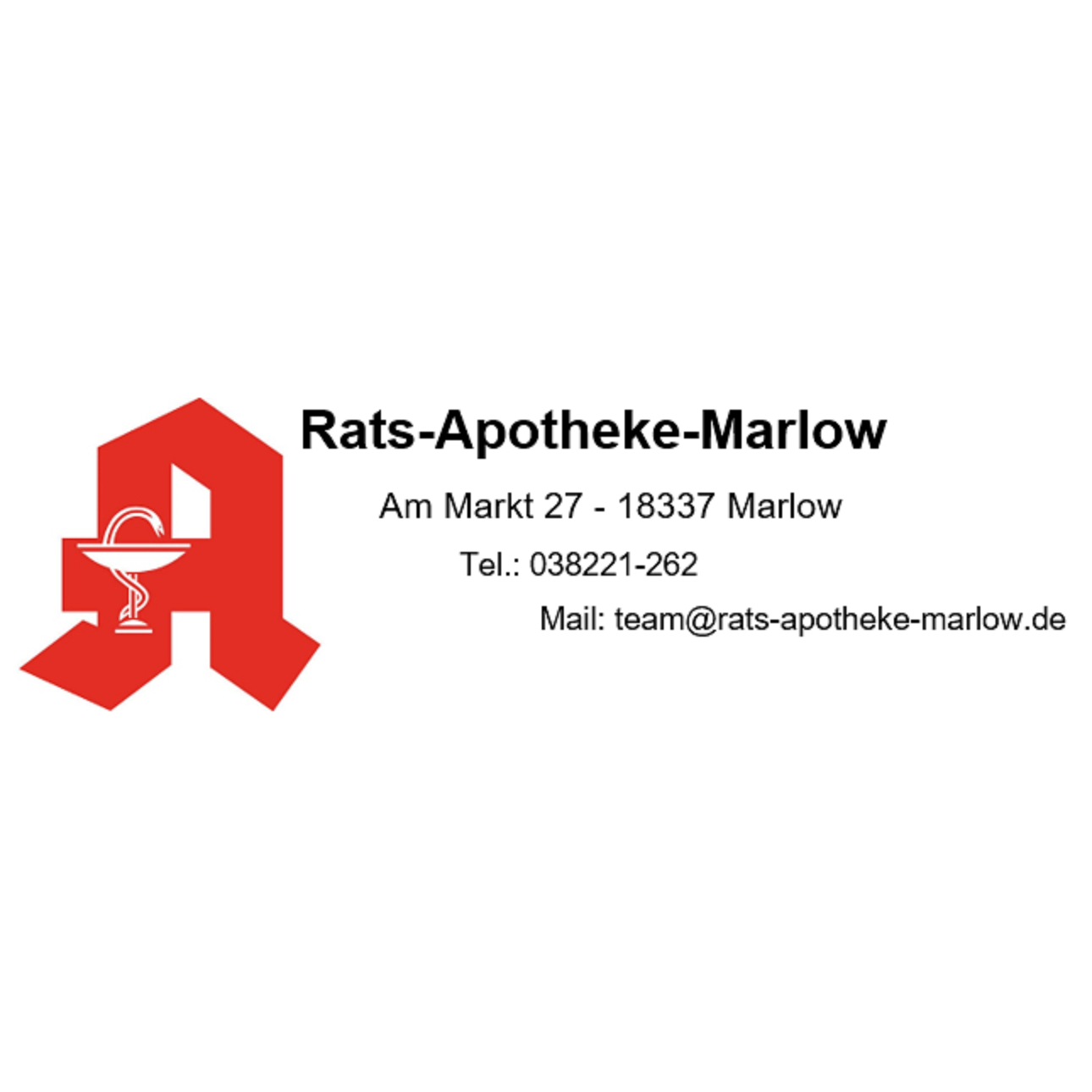 Rats-Apotheke-Marlow in Marlow - Logo