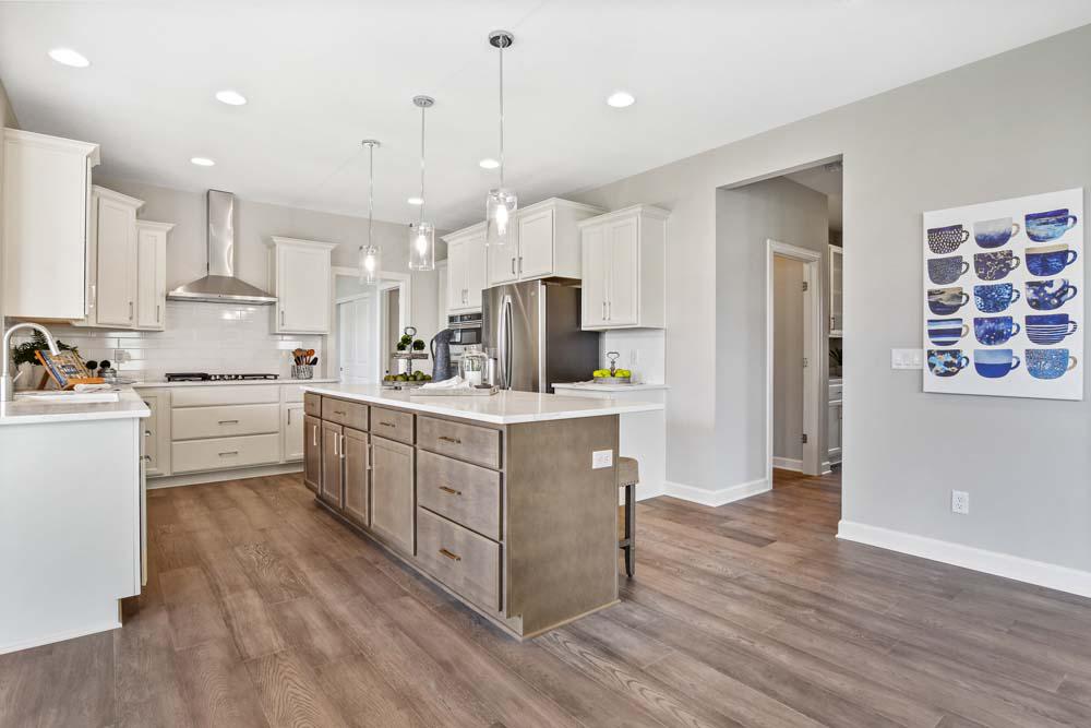 Shady Grove - Open Concept Kitchen with Island