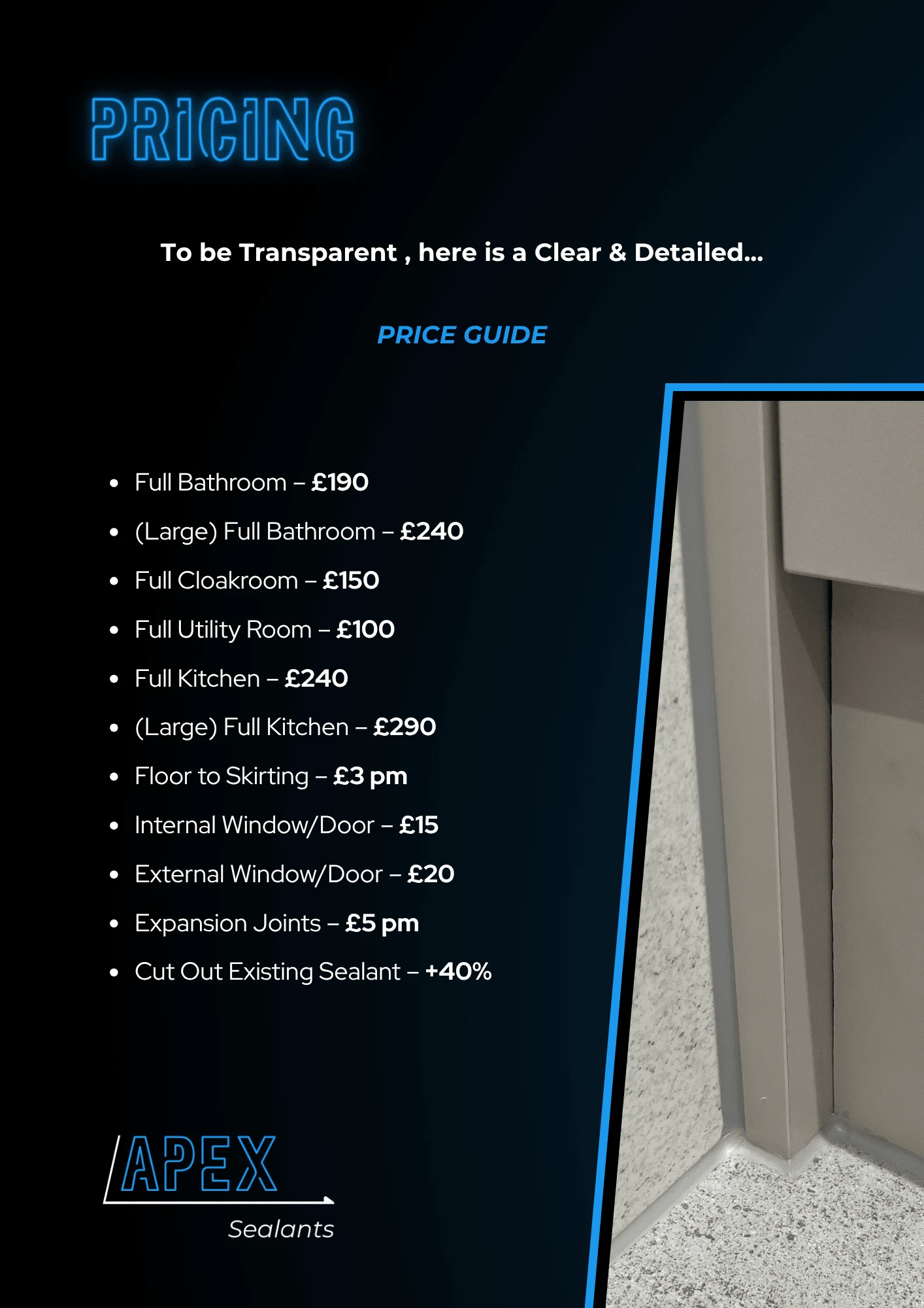 Images Apex Sealants