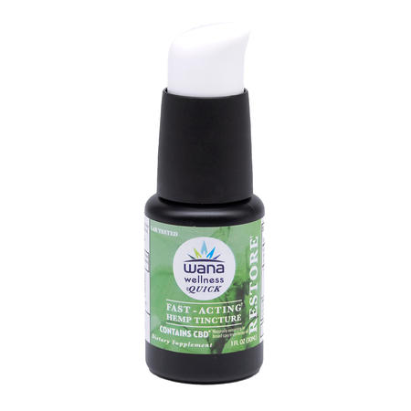 The RESTORE Fast-Acting Hemp Tincture contains naturally occurring cannabidiol (CBD), essential terpenes and other plant compounds that support a healthy lifestyle.