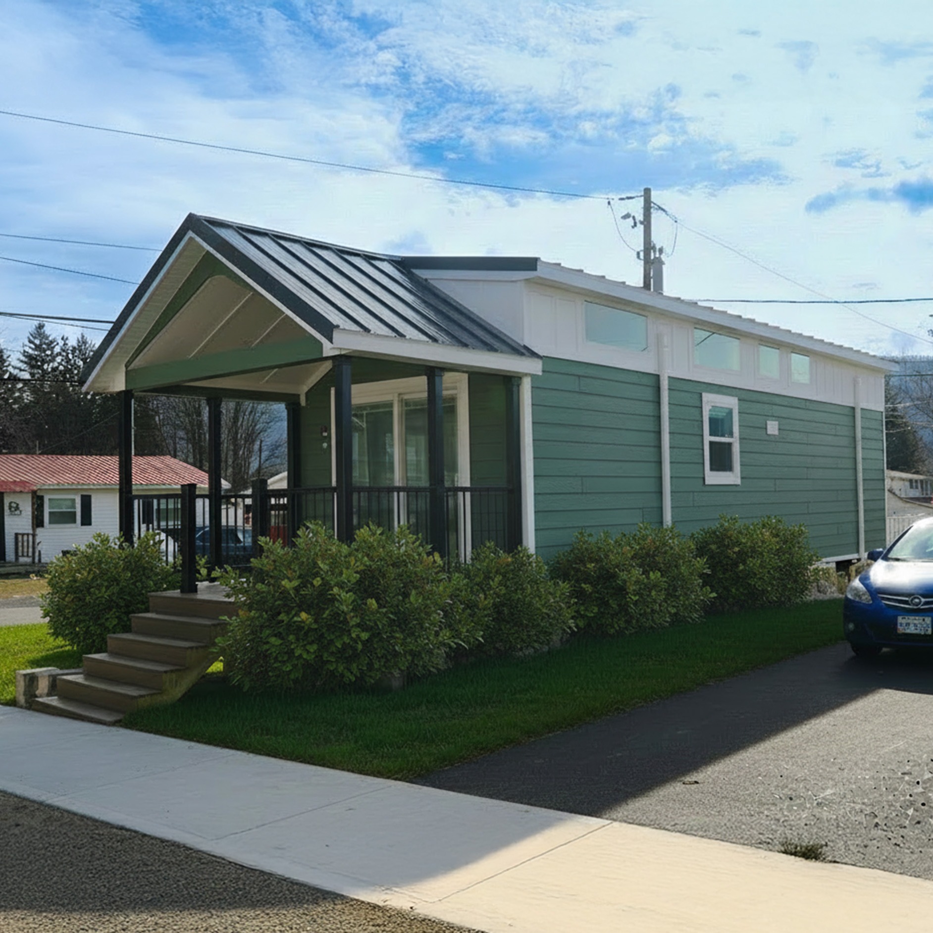 One of our model homes.  Schedule a tour