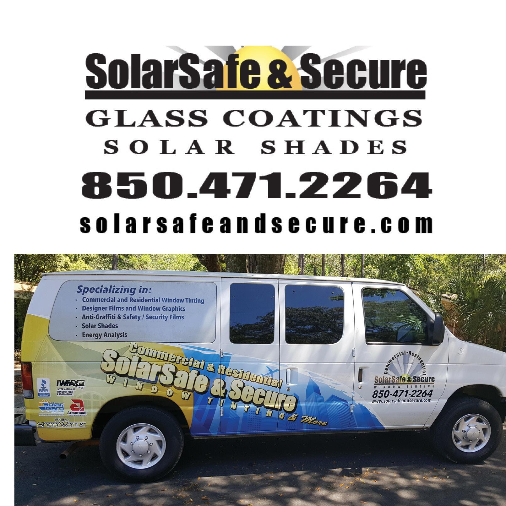 Solarsafe and Secure Pensacola Window Tinting Logo