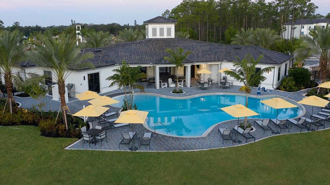 Clubhouse and pool