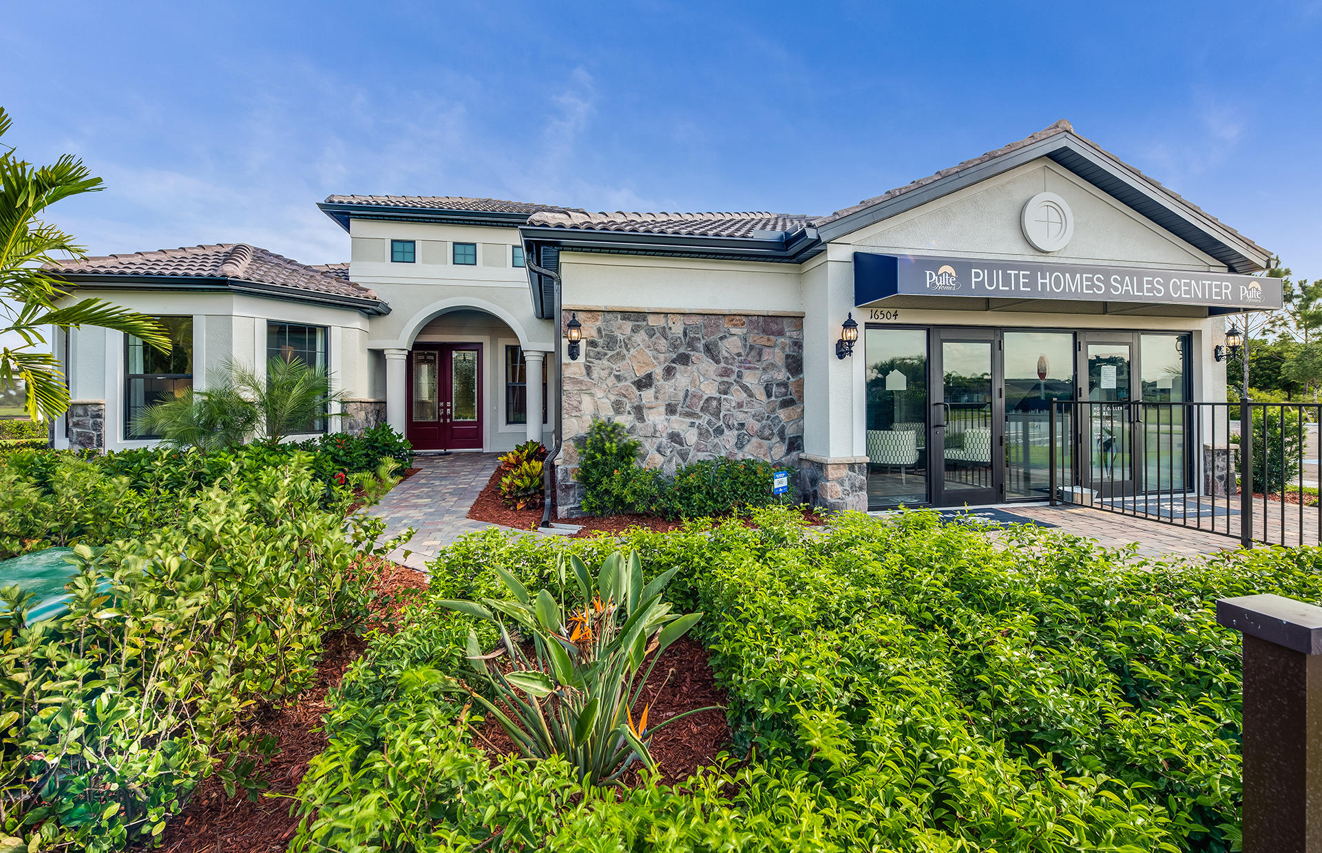 Visit River Hall sales center by Pulte Homes