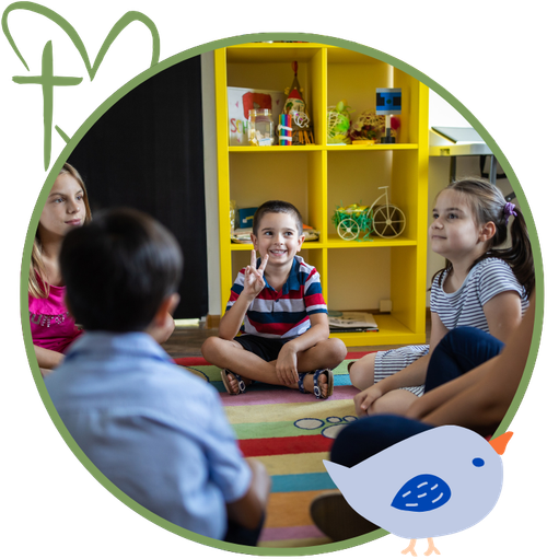 God's Love Overpowers Child Care Image