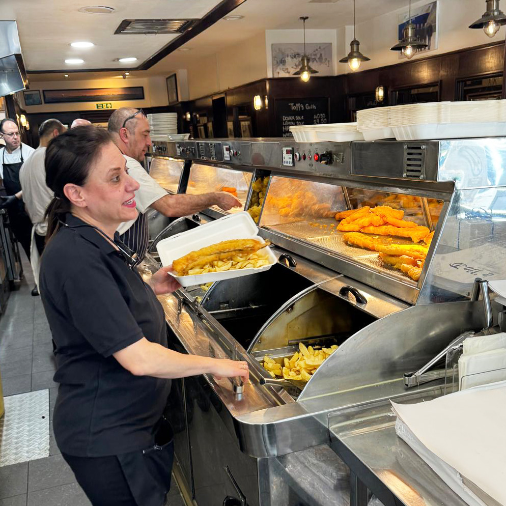 Delicious food served up fresh at Toff's of Muswell Hill