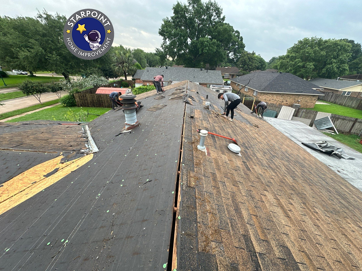 Star Point Home Improvement delivers comprehensive roof replacement services designed to enhance your home’s protection and value. We help homeowners navigate the entire process with ease and confidence, ensuring a smooth and stress-free experience. With our commitment to quality and attention to detail, your new roof will be built to last.