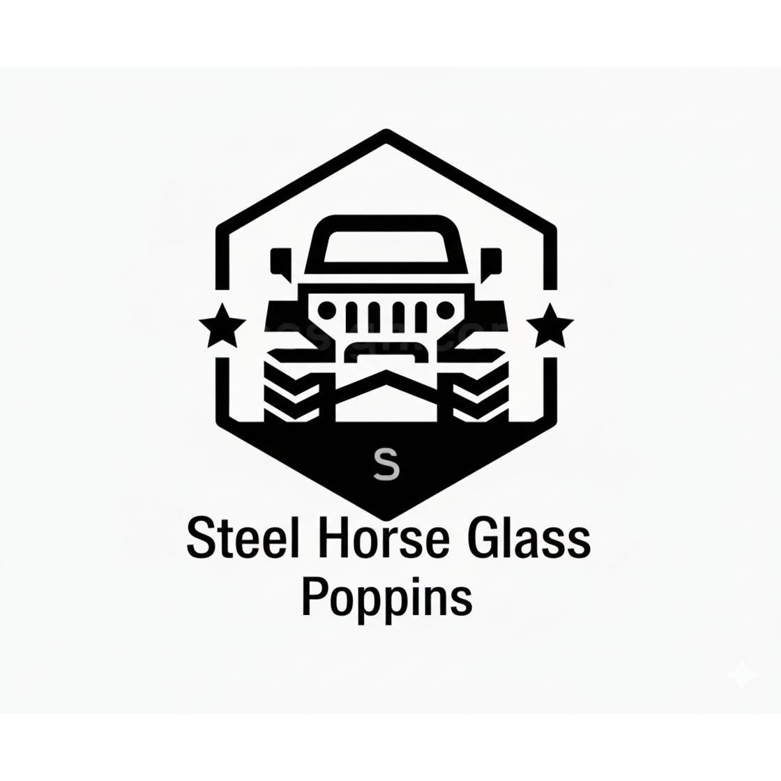 Steel Horse Glass Logo