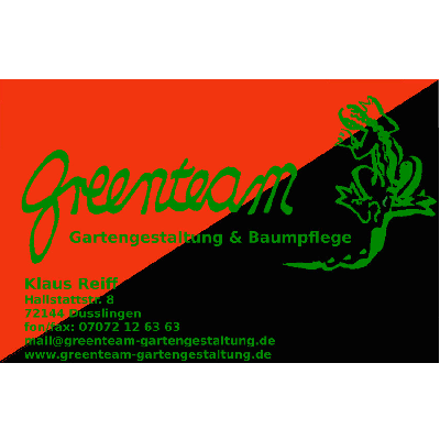 Logo greenteam Gartengestaltung & Baumpflege
