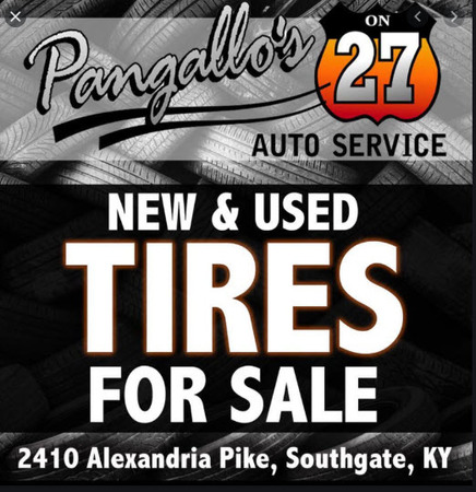 Pangallo's on 27 Auto Service - Call 859.441.5001

TIRE SALE!
Complete Auto Care Service.  Two Service Bays. Full Service