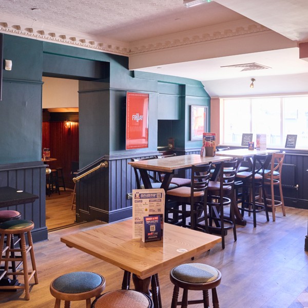 Comfortable seating and dining area providing a relaxed space for drinks, meals and social occasions.
