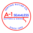 A-1 Seamless Gutters & Siding Logo