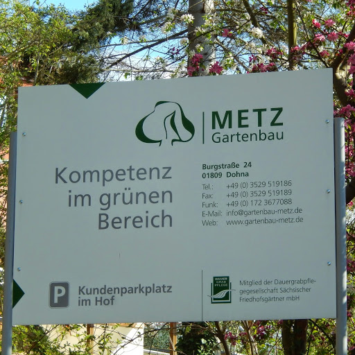 Gartenbau Metz in Dohna - Logo