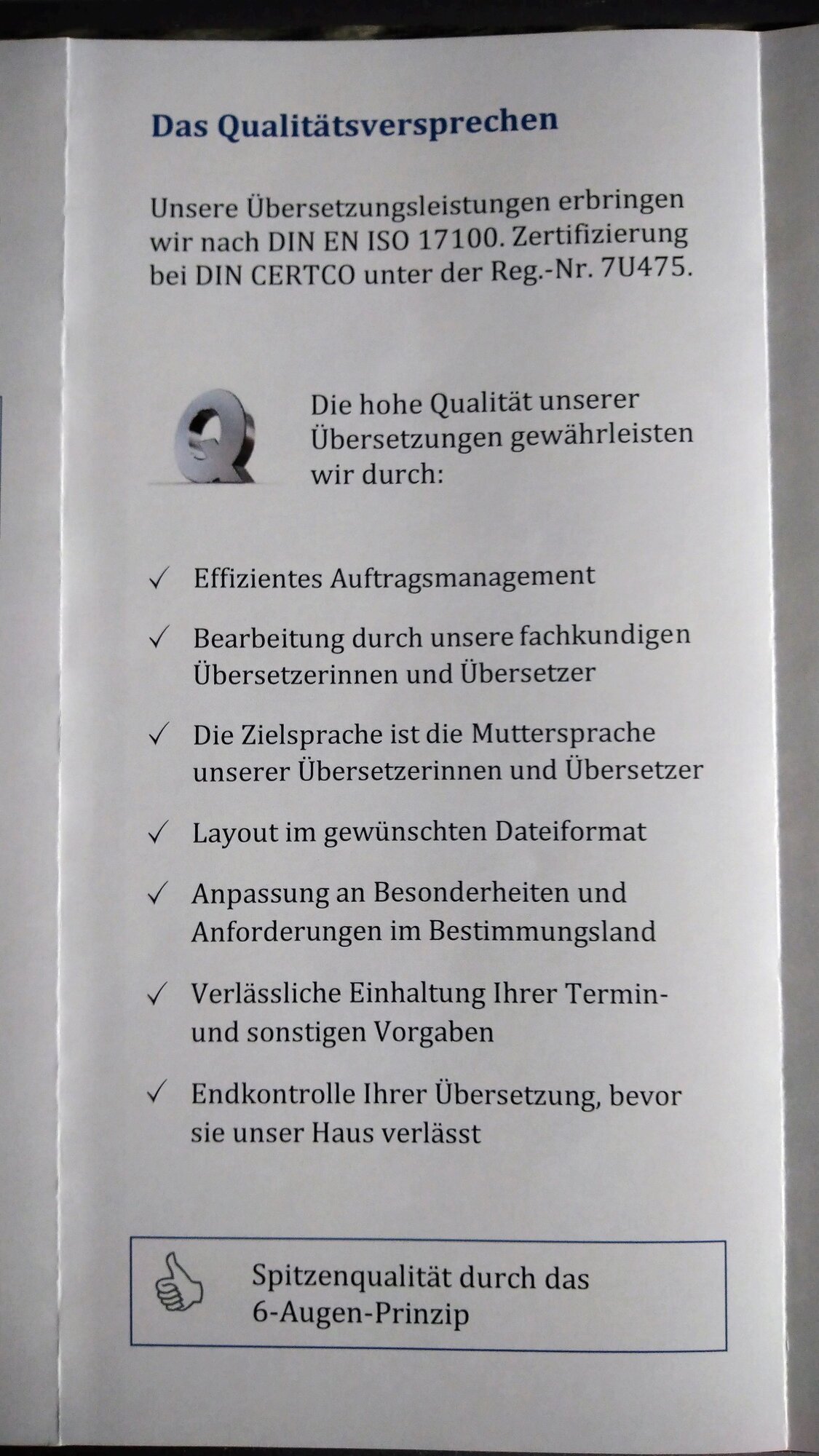 Bilder Übersetzungsagentur Hoffmann
