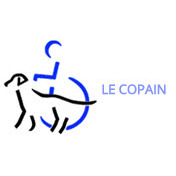 Fondation LE COPAIN : Suisse d'éducation de chiens d'assistance pour personnes handicapées et épileptiques Logo